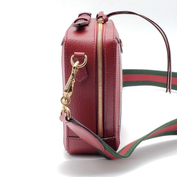 GUCCI GG Small Ophidia GG Flora Shoulder Bag New - Picture 6 of 14